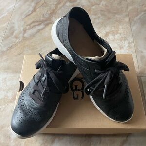 UGG Black Slip-On Women's Sneakers